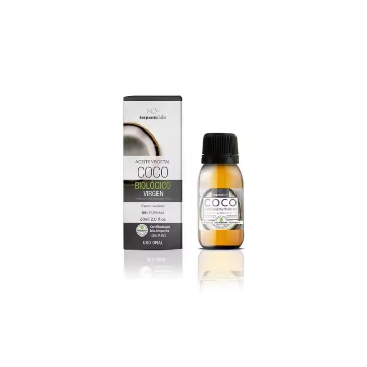 Aceite de Coco Virgen Bio Terpenic 100 Ml - Hidrata y Refresca la Piel - 1
