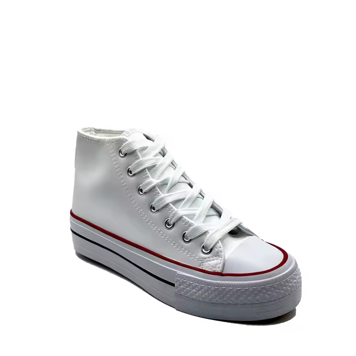 JZ Hermanos Zapatillas de lonas poli piel con triple suela para mujer - 1