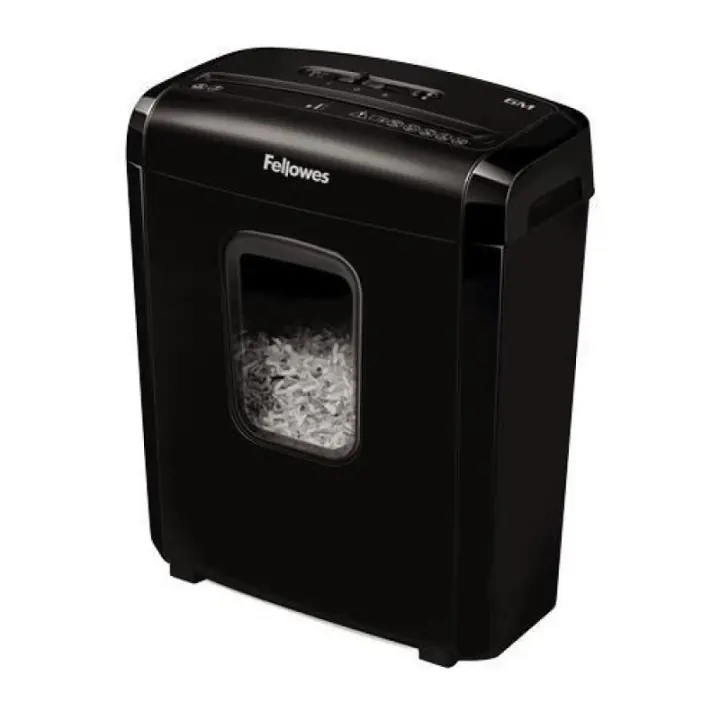 Powershred | 6M | Black | 13 L | Credit cards shredding | dB | Paper handling standard/output 6 sheets per pass | Mini-Cut Shred - 1