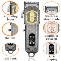SANDALFON Afeitadora y Cortadora de Pelo Recargable Profesional - details 1
