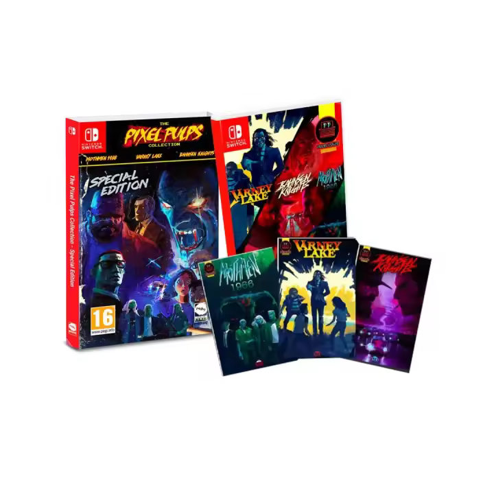 THE PIXEL PULPS COLLECTION SPECIAL EDITION SWITCH PAL ESPAÑA NUEVO FISICO - Videotec - 1