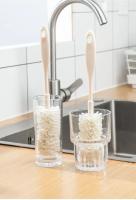 Cepillo De Esponja Para Limpieza De Cristales Y Vajilla Con Mango Largo Herramienta De Limpieza Para Cocina Y Hogar Apto Para Botellas Y Cristales - details 10