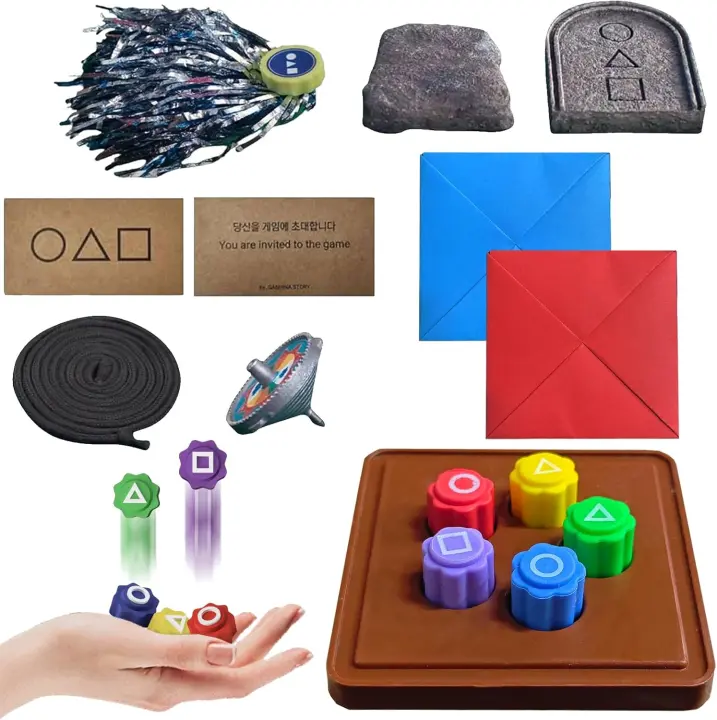 Juego Korean Gonggi El Juego del Calamar 2 Pentatlón Juego Tradicional Korean Gonggi - 1