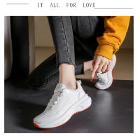 Zapatillas De Correr Para Mujer Suelas Suaves Y Amortiguadas Superficie De Malla Transpirable Zapatos De Vuelo Tejidos Moda Universitaria - details 21