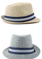 Sombrero Fedora De Lujo Para Hombres Mayores Protección Solar Para Playa Y Bodas Sombrero De Paja Para Fiesta De Jazz En Primavera Y Verano - details 14