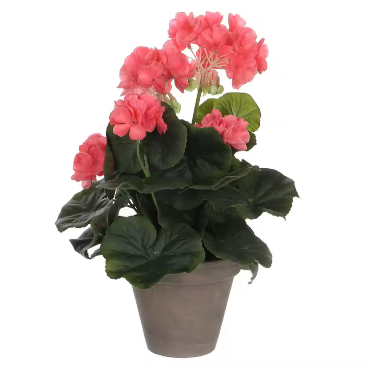Planta Decorativa Mica Decorations PVC Geranio (11,5 x 33 cm) - 1