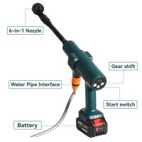 200Bar 3500W Brushless Electric High Pressure Washer 6-in-1 Car Washing Garden Water Gun for Makita 18V Battery Spray Gun - details 8