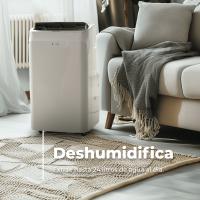 EVVO Aire Acondicionado Portátil Frío y Calor, Clase A, 12.000 BTU, Control Remoto, Temporizador 24h, Deshumidificador - details 1