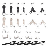 Kit De Reparación De Cremalleras 85 Piezas Fácil Reemplazo De Cabezal De Deslizador Universal Para Cremalleras Dañadas O Usadas Removibles Para Bolsos Y Ropa - details 3