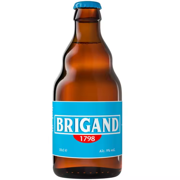 6 uds x Brigand 33Cl cerveza Belga pale ale achampañada - 1