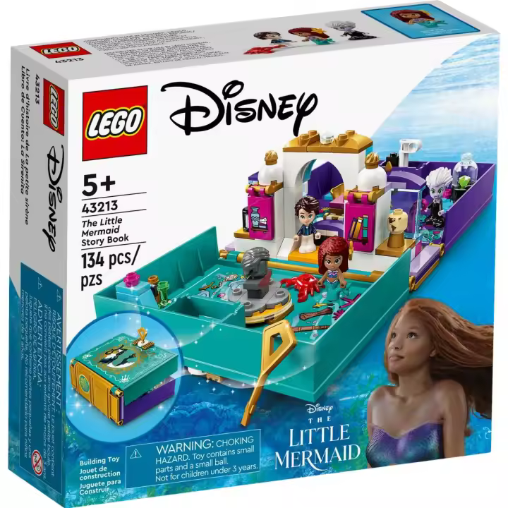 LEGO DISNEY 43213: Libro de Cuento: La Sirenita - 1