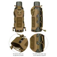 Bolsa De Botella De Agua Para Camping Y Senderismo Sistemas MOLLE Duraderos Funda Para Taza De Agua Bolsa Táctica Unisex Para Ciclismo Al Aire Libre - details 3