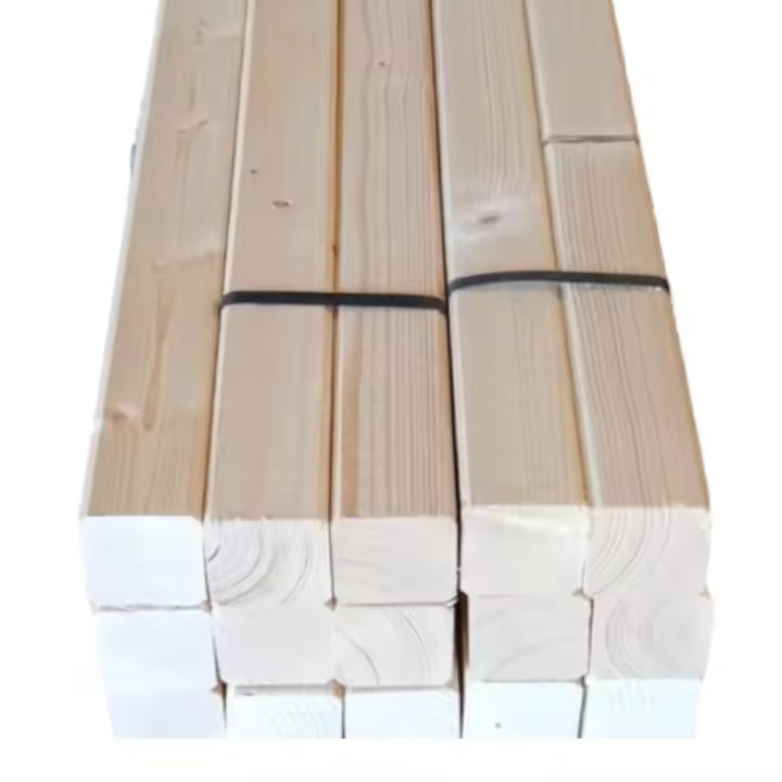 MADERTERRANEO Pack 20 listones  de pino cepillado 45x45x2400 mm - 1