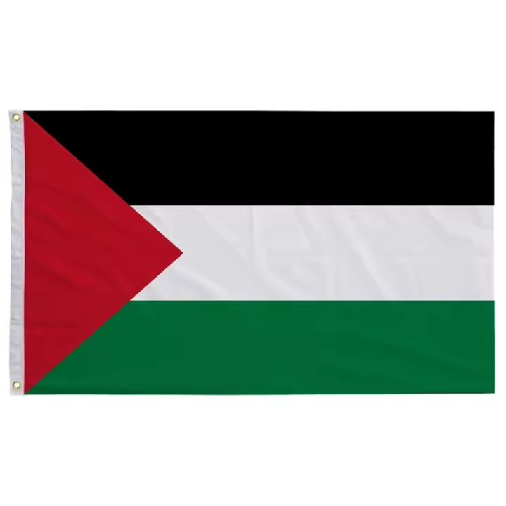 Bandera De Palestina 150 X 90 Cm De Alta Calidad Poliéster Para Adornos Banderera De GazaPalestina Material De Carbono - 1