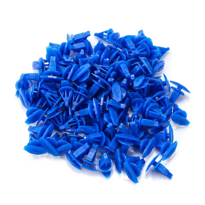 100PCS Clips De Goma Para Sellado De Puertas Y Ventanas De Coche Universal Para VW Honda Toyota Nissan Material Plástico - 1