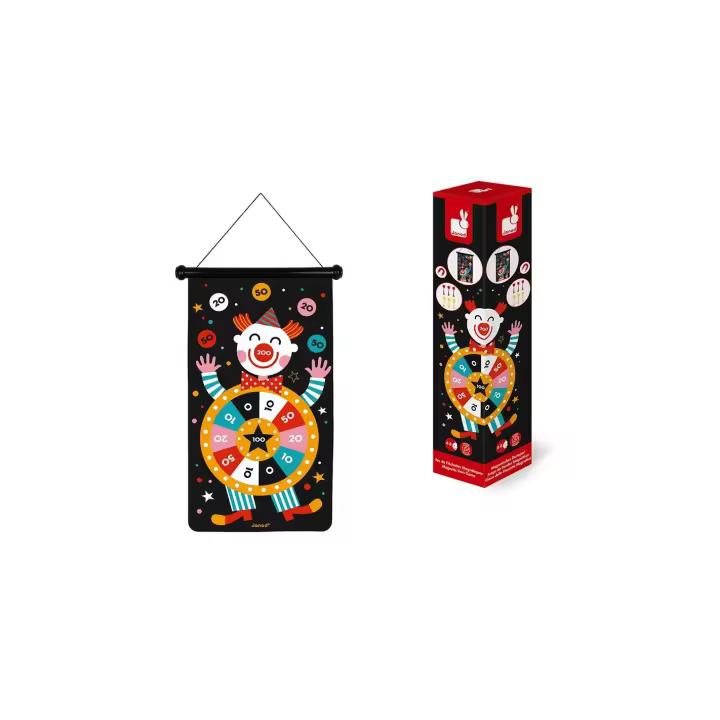 JUEGO DE DARDOS MAGNETICOS "CIRCO" - Janod - 1