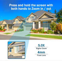 Cámara De Seguridad DBIT Wifi 2MP Full HD Exterior Visión Nocturna Protección Inteligente Hogar Impermeable Monitorización - details 3