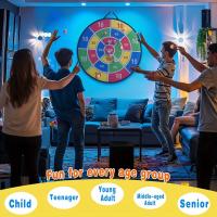 Juego De Dardos Montessori Para Niños Tablero De Tiro Con Arco De Bolitas Adhesivas Juego Educativo Al Aire Libre Deportes De Tiro Con Arco - details 6