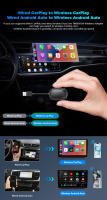 Adaptador De CarPlay Y Android Auto TIMEKNOW Nuevo 2 En 1 Mini Box Wireless CarPlay Para USB/Type C Dongle - details 1