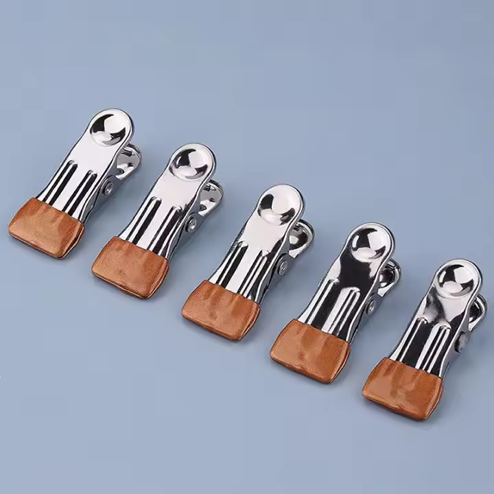 Herramienta De Fijación De Cuero DIY 5Pcs Herramienta De Artesanía De Cuero Con Assistente Metálico Para Manualidades - 1