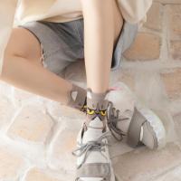 5 Pares De Calcetines De Mujer Estilo Gato Divertido Calcetines De Cuello Alto Absorbentes De Humedad Regalos Para Mujeres - details 0