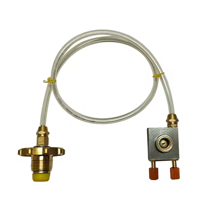 Adaptador De Recarga De Estufa De Gas Para Camping En Asia Adaptador De Tanque De Propano Para Exterior Quemador De Cilindro Plano - 1