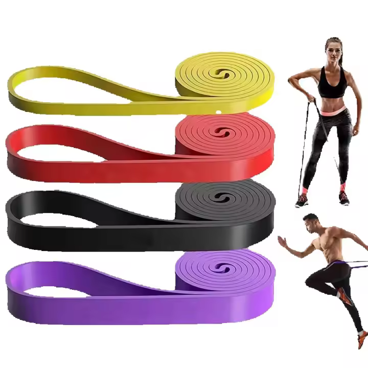 Bandas de Resistencia para ejercicio, Cintas elásticasde Goma para entrenamiento, equipo de Fitness para Gimnasio, expansor Unisex - 1