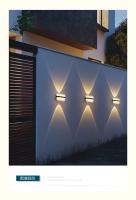 Lámpara De Pared Exterior Impermeable IP65 Moderna Para Jardín Y Pasillo Interiores Lámpara Circular Iluminación Exterior Con Bombillas Incluidas Instalación Auto-Contenida - details 3