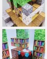 Juego De Construcción Magnético Para Niños Y Niñas Edad 3+ Bloques De Arquitectura De Minas DIY Juguetes Educativos 75-110 Piezas - details 8