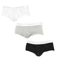 Calvin Klein-Pack-3 Slips tejido transpirable y obertura delantera U1000A para Hombre
