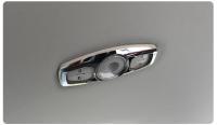 Lámpara De Mesa Cubierta deInterruptor Cromado Para Ford Escape Kuga Focus 3 4 MK3 MK4 2012-2015 Pieza De Interior De Automóvil Material De Acero Inoxidable - details 2