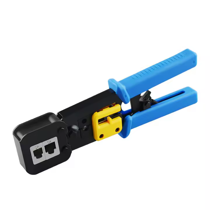Herramienta De Crimpado RJ45 Con Cortador De Cable RJ12 Cat5 Cat6 8P8C Pinzas Multi Función Para Redes Electrónicas - 1