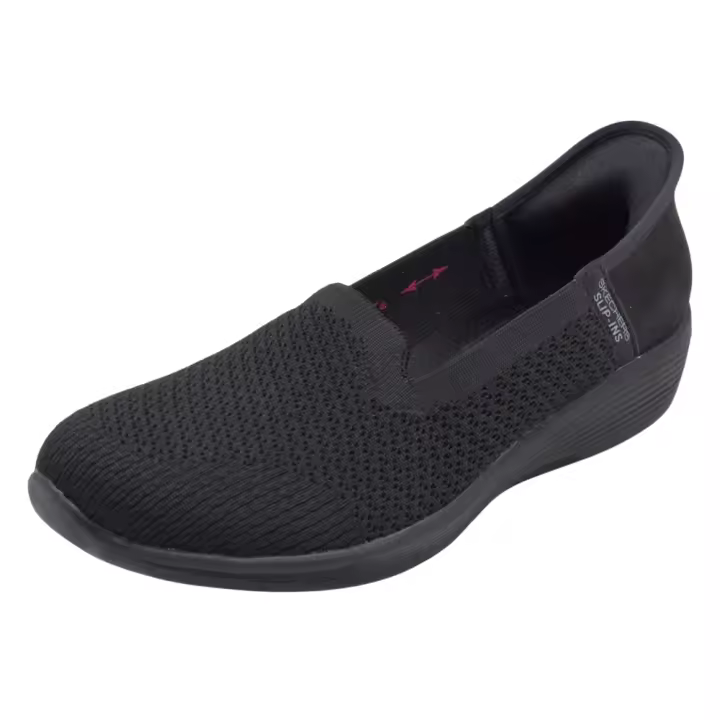 Deportivos Skechers Slip-Ins: Arya - Sweet Voice Fabricado Con  Knit Técnico Textil Vegano Para Mujer En Color Negro - 1