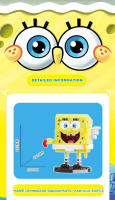 Bloques De Construcción Spongebob Krusty Krab Casa De Naranja Squidward Habitación Patrick Star Escenas Figura Modelo Anime Juguete Regalo Para Adultos Y Niños - details 2