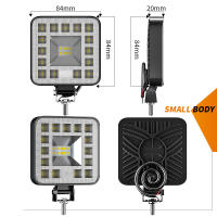 Luz De Trabajo LED Para Coche 3030 SMD 87 Wtas Super Brillante Flood Spot 6500K DC 12-24 Volts Para Camiones 4x4 4WD - details 1