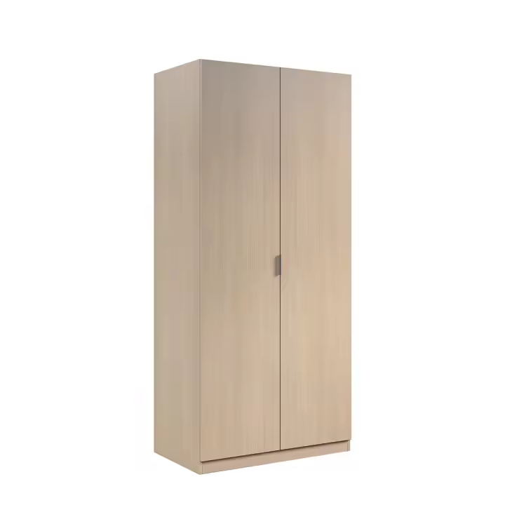 ARMARIO 2 PUERTAS 180X81X52 CM ROBLE - 1