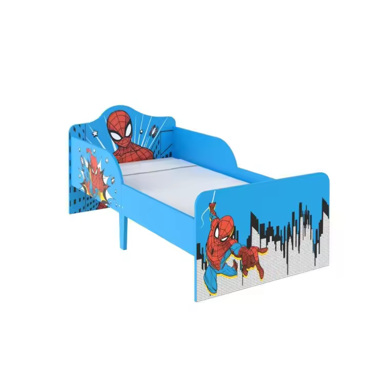 Spiderman Cama de Madera para Niños 2-5 Años - 1