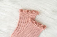 Calcetines Cortos Para Niñas Con Volante Y Flores En Algodón Suave Para Escolares De 0-8 Años Calcetines De Uniforme Para Niños Estilo Lindo Y Cómodo Para Todas Las Estaciones - details 13