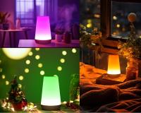 Lámpara Nocturna Inteligente WiFi Tuya Compatible Con Alexa Y Google Home Luz De Noche Multicolor Ajustable Para Decoración De Dormitorio - details 11