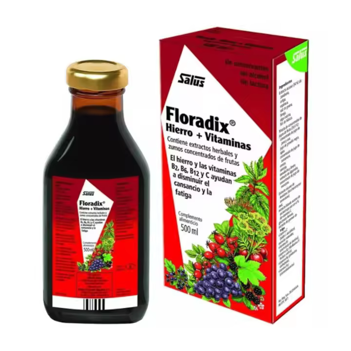 Floradix Hierro + Vitaminas 500 ml - Salus - 1