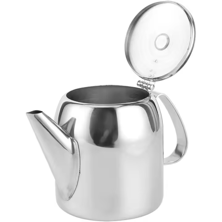 Cafetera de Maple inoxidable plateada para camping, ideal para hoteles y Restaurantes (aprox.) 500 ml) - 1