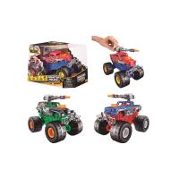 Coche Metal Machine Monster Wheels Zuru 4x4 con Luz y Sonido - details 0