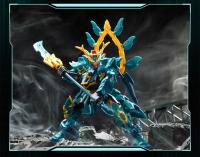 Sembo Bloques De Construcción Azul Dragón Blanco Tigre Sombra Mecha Figura Modelo Bloques De Escritorio Juguetes Regalos Para Niños Educativos DIY - details 7