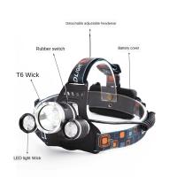 Linterna Frontal LED Super Brillante Recargable Con Batería 18650 Para Pesca Caza Camping Impermeable Luz De Correo Exterior - details 1