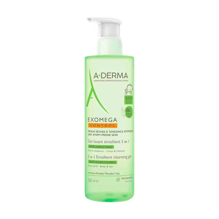 Aderma Exomega Gel Emoliente Infantil 500 ml Pvp Especial - 1