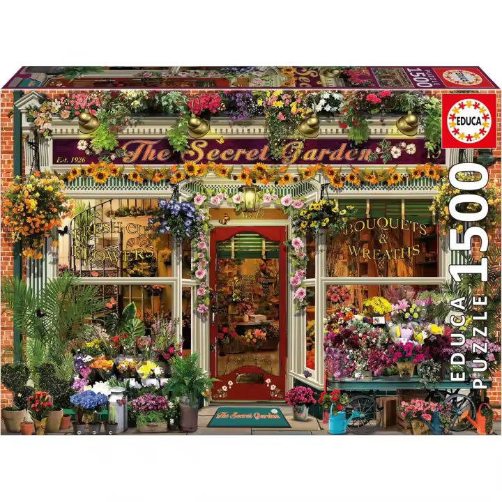 Educa Puzzle 1500 piezas  The Secret Garden Educa 19940 - 1