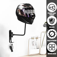 Soporte De Casco De Motocicleta Con Rotación De 180° Soporte De Pared De Aleación De Aluminio Ahorrador De Espacio Soporte Para Cascos De Bicicleta - details 4