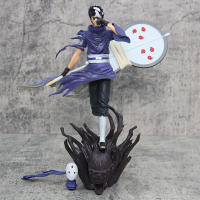 Figura De Acción Naruto 27cm Uchiha Obito Akatsuki Interchangeable Cabezas Juguete Coleccionable Para Niños Y Adultos - details 6