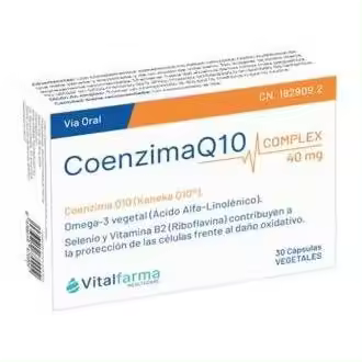Vitalfarma Coenzima Q10 Select 40 Mg 30 Capsulas - 1