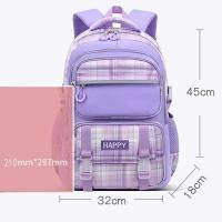 Mochila Estética DE LA mochara de La Tela Escocesa funcional de Bookbag TALKS LA Escuela Púrpura (only Bolso), moChila Linda PARES LA moChila de las niñas - details 0